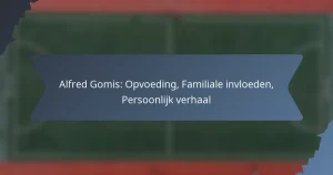 Alfred Gomis: Opvoeding, Familiale invloeden, Persoonlijk verhaal